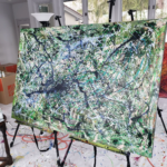 Blue Green Blue 2021 48×72